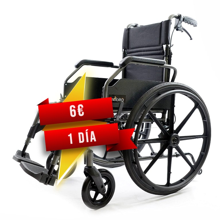 Precio alquilar silla de ruedas en Madrid por días