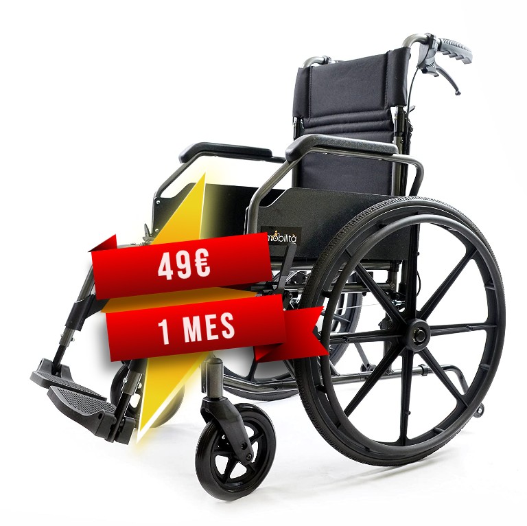 Precio alquiler silla de ruedas en Madrid por 1 mes